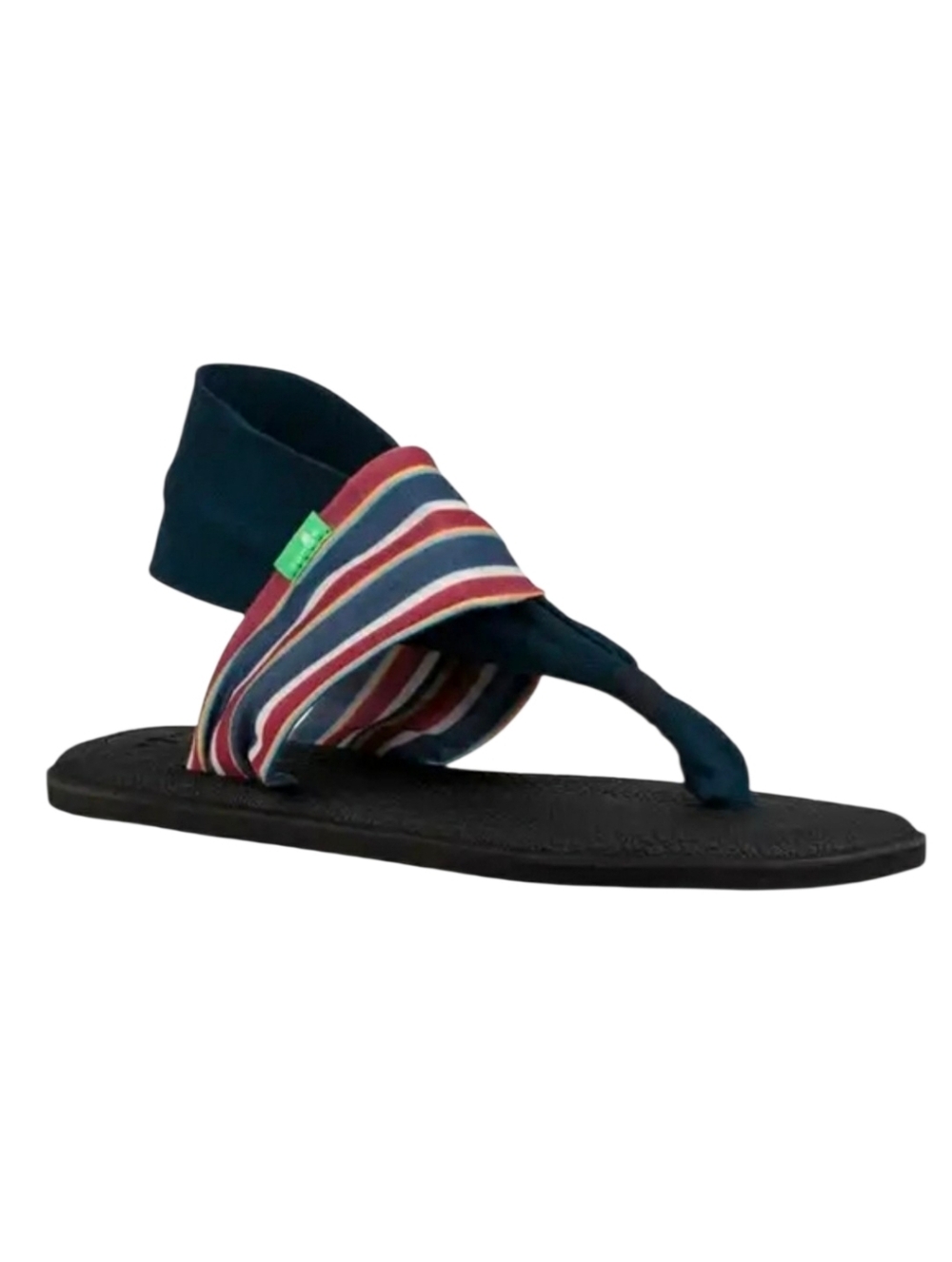 Sanuk Yoga Sling 2 Prints Sand Harbor Sandal Navy Blue White Red